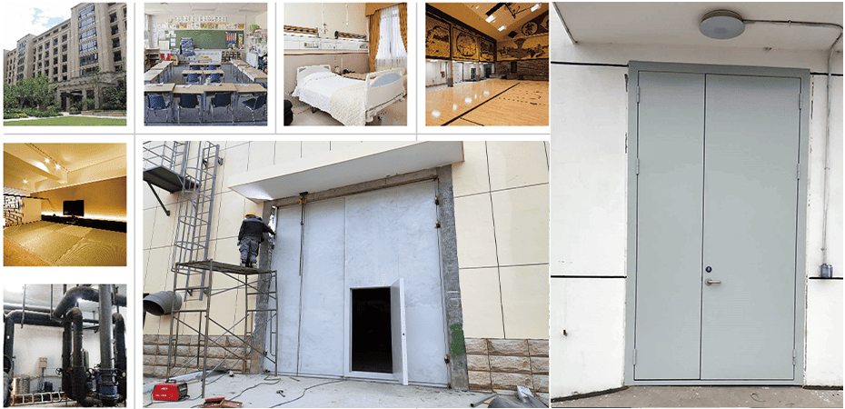 HKS-40型工業隔聲門適用范圍