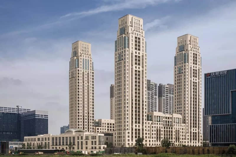 屋頂中央空調機組主機噪聲治理案例-萬科大都會79號