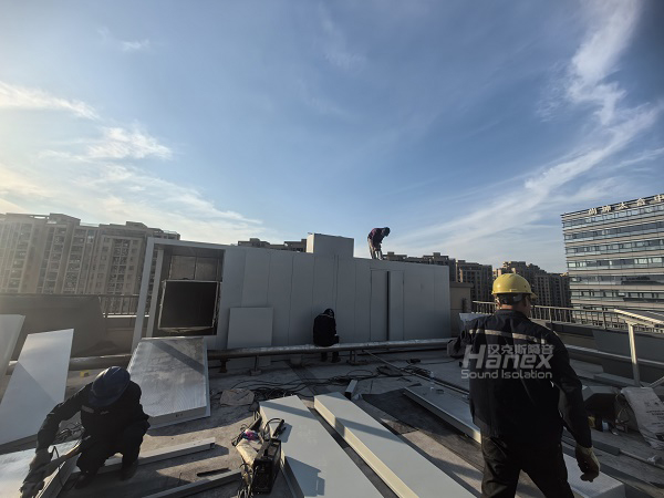 屋面風機噪音大怎么處理？